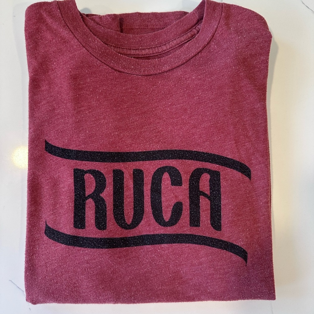 RVCA Vintage Dye Red T-Shirt